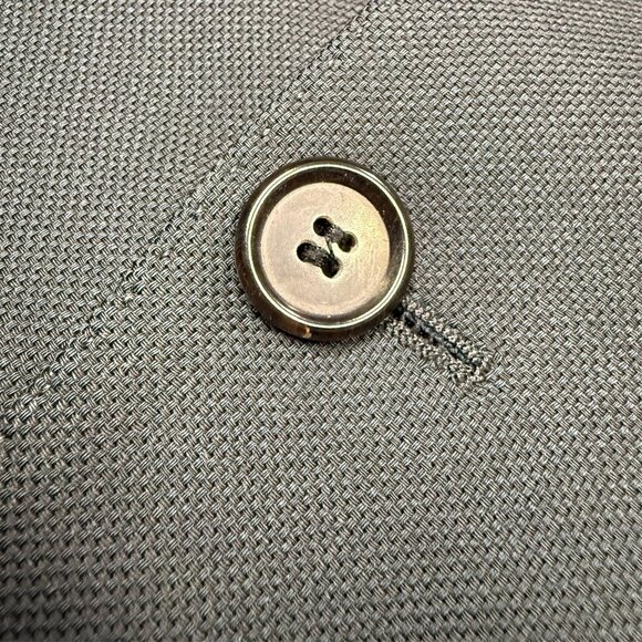 Hugo Boss Hopsack Blazer Wool Sport Coat Black "Tizian" 44L - Picture 5 of 11